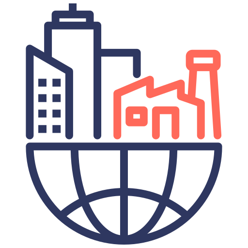 expansão urbana grátis ícone