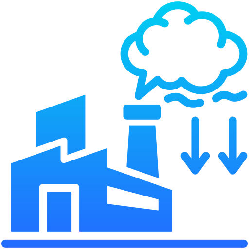 Emission free icon