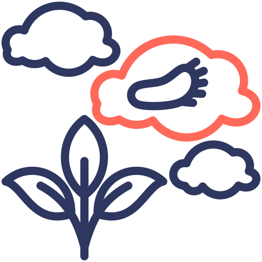 Экологический след бесплатно иконка Экологический след бесплатно иконка