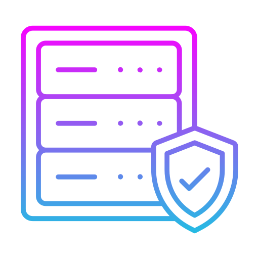 protección de datos icono gratis