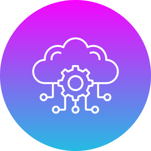 configuración de la nube icono gratis