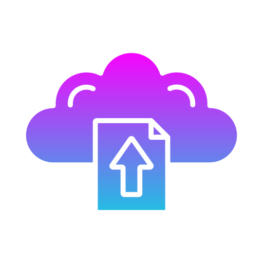 carga en la nube icono gratis