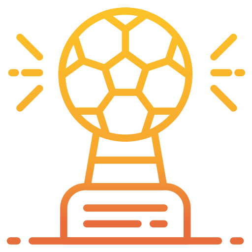trofeo de fútbol icono gratis