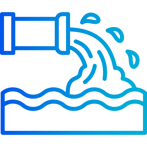 aguas residuales icono gratis