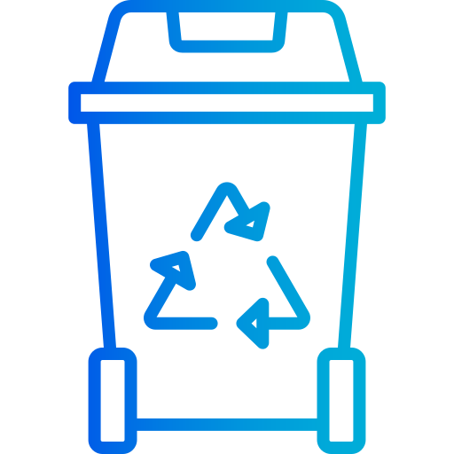 papelera de reciclaje icono gratis