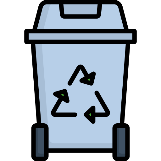 papelera de reciclaje icono gratis