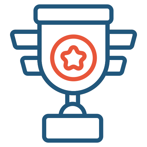 trophée étoile Icône gratuit