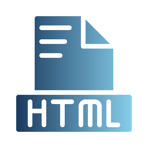 archivo html icono gratis