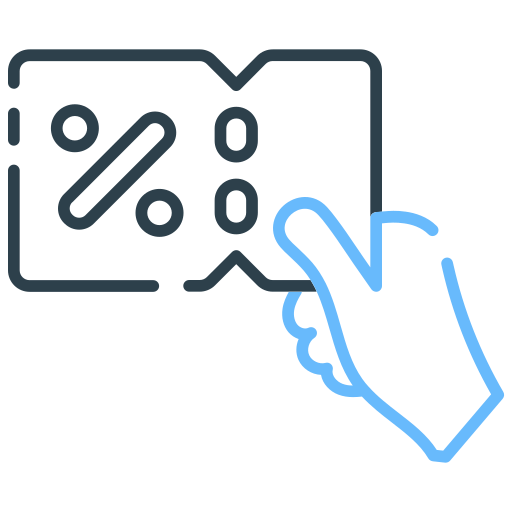 Coupon free icon Coupon free icon