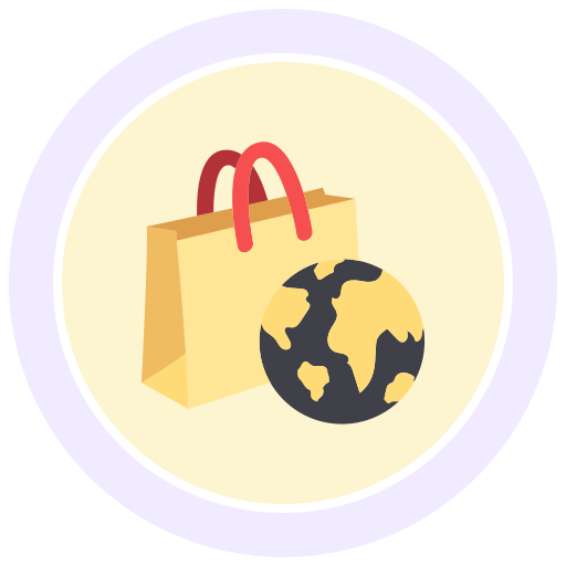 compras en línea icono gratis