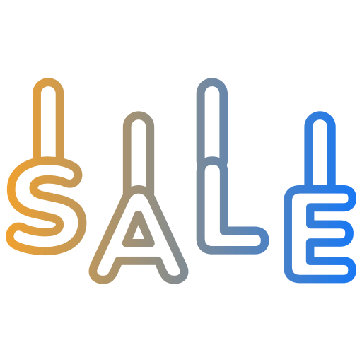 bannière de vente Icône gratuit bannière de vente Icône gratuit