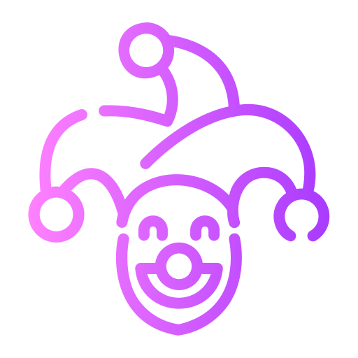 payaso icono gratis