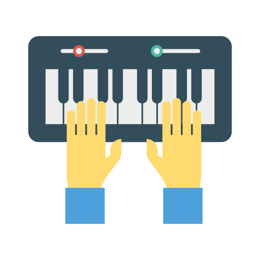 Piano Dinosoft Flat icon