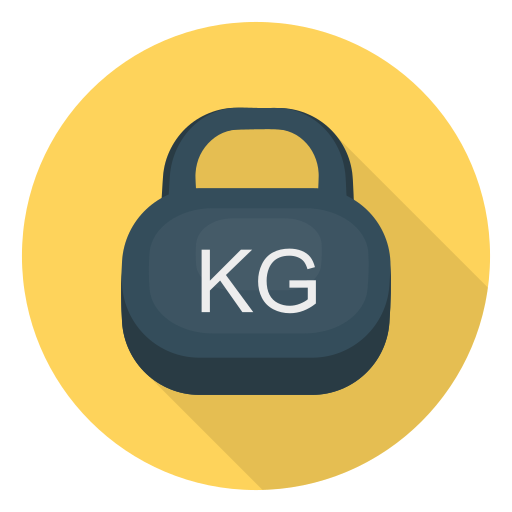 kg icono gratis