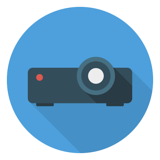 Projector free icon