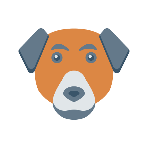 Dog Dinosoft Flat icon