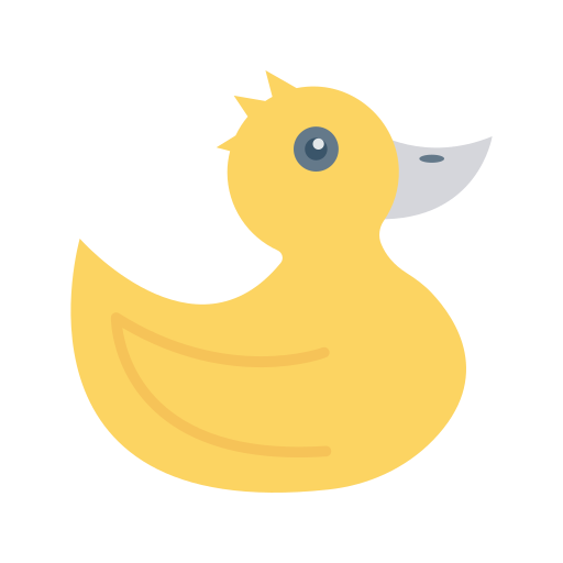 Pato grátis ícone