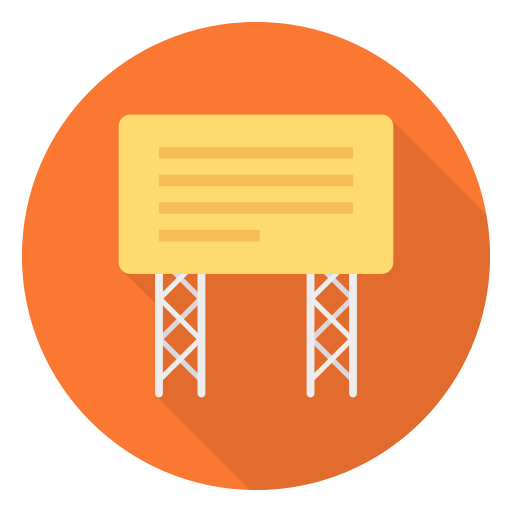 Cartelera icono gratis