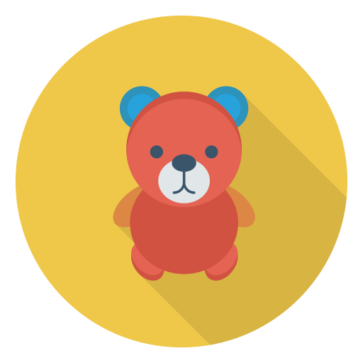Urso teddy grátis ícone