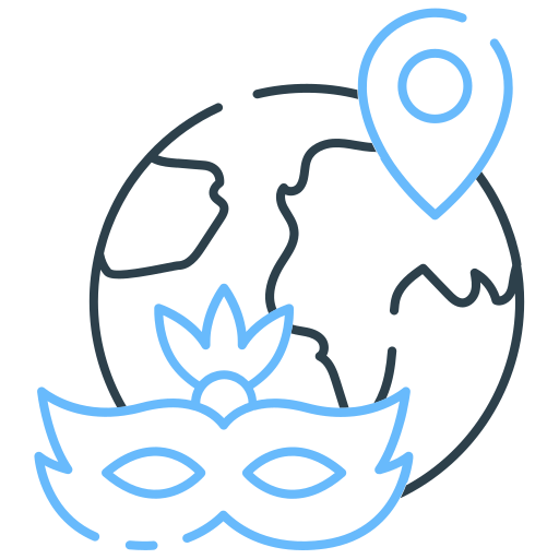 turismo cultural icono gratis