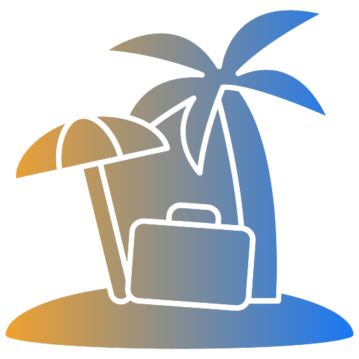 voyage de vacances Icône gratuit