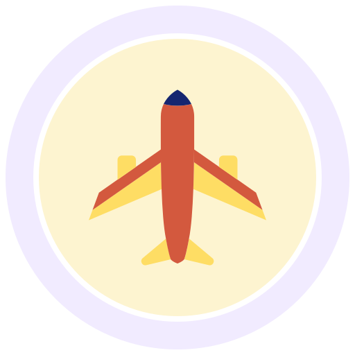 avión icono gratis