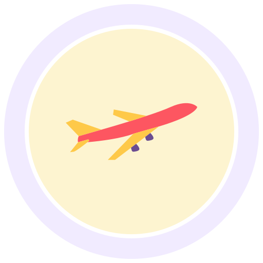 avión icono gratis