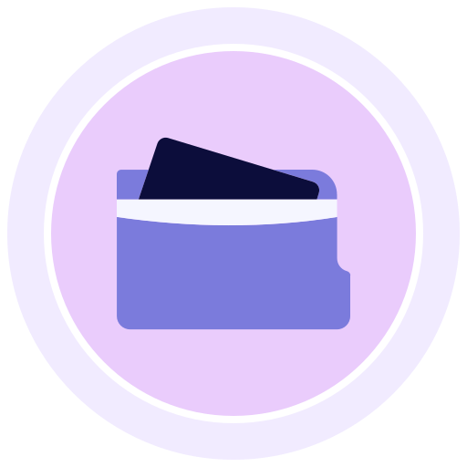 billetera icono gratis