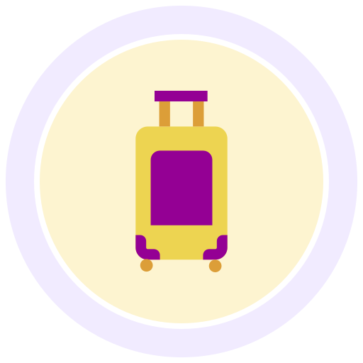 Дорожная сумка бесплатно иконка