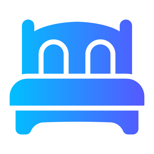 cama individual icono gratis