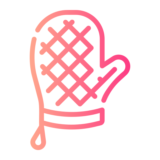 guante de cocina icono gratis