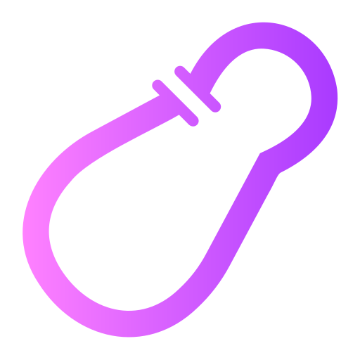 mosquetón icono gratis