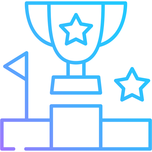 objetivo de éxito icono gratis