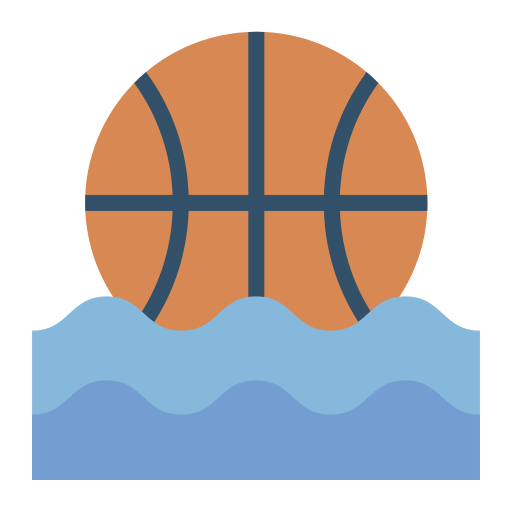 baloncesto acuático icono gratis