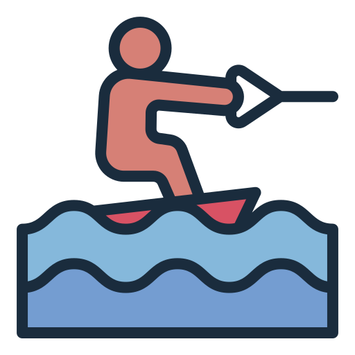 wakeboarding icono gratis