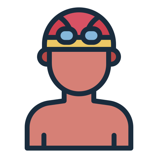 nadador icono gratis