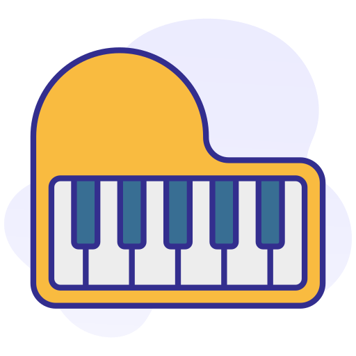 piano icono gratis