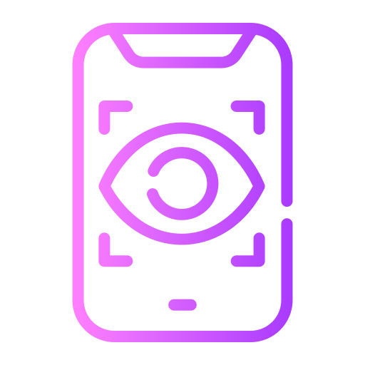escaneo ocular icono gratis