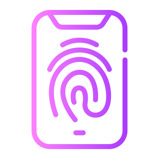 huella dactilar icono gratis