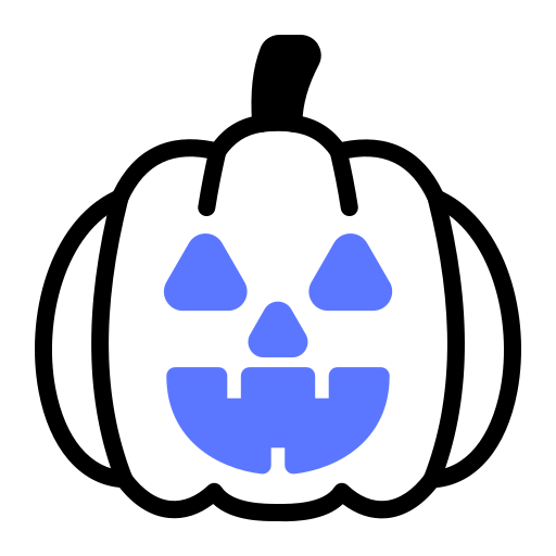 calabaza de halloween icono gratis