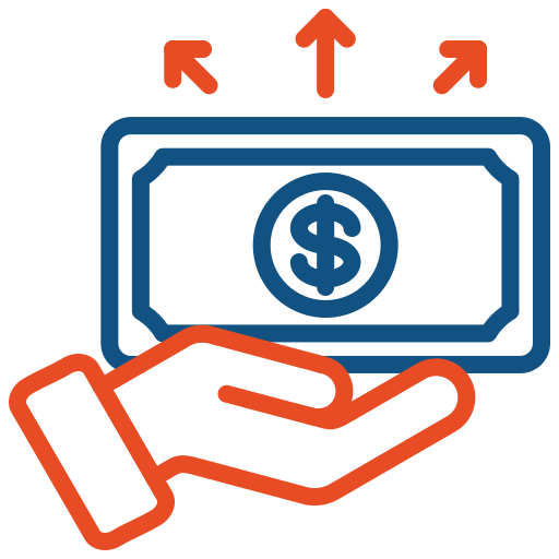 gastar dinero icono gratis