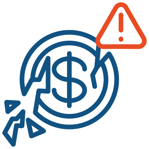 insolvente icono gratis