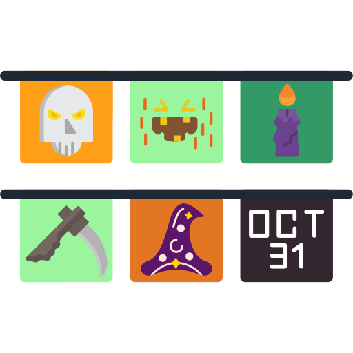 guirnaldas icono gratis