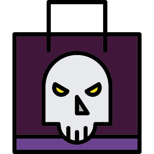 할로윈 가방 무료 아이콘