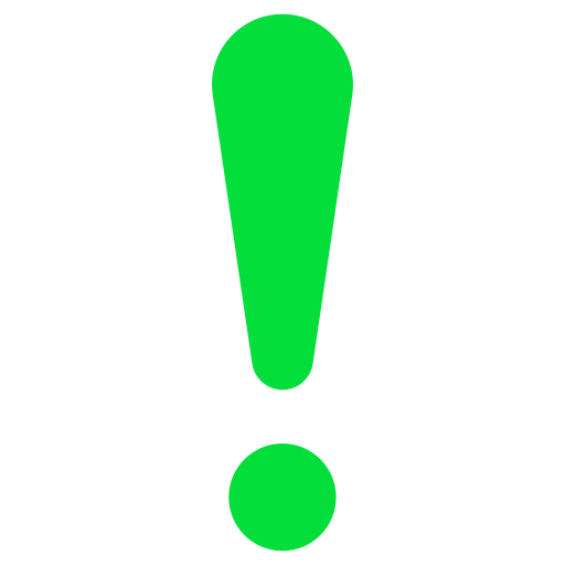 exclamación icono gratis