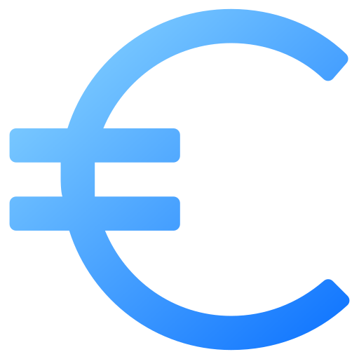 euro icono gratis