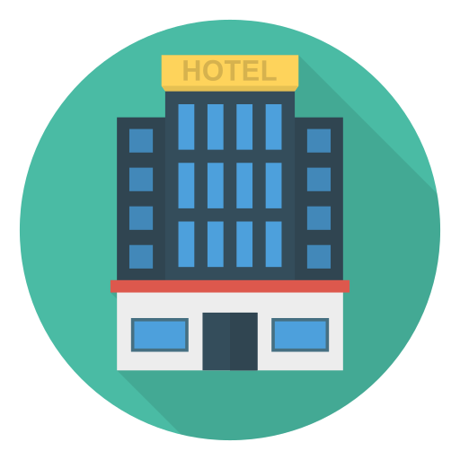 Hotel Dinosoft Circular icon