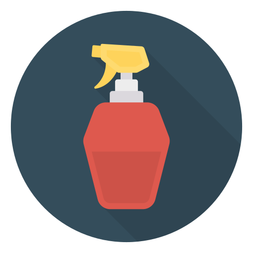 Spray free icon