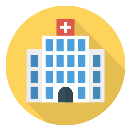 Clinic - Free buildings icons