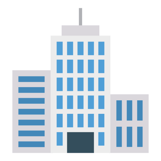 Edifícios grátis ícone